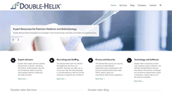 Desktop Screenshot of double-helix.com