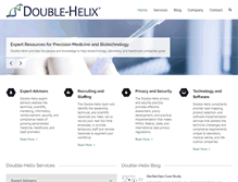 Tablet Screenshot of double-helix.com